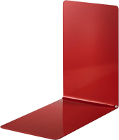 Alco Buchstütze Metall 85x140x140mm rot 2 Stück