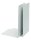 Alco Buchstütze Metall 130x140x240mm weiß 2 Stück