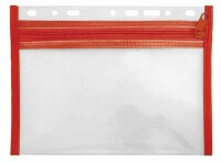 Veloflex VELOBAG XXS Reißverschl.Tasche A5 rot m....