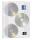 Veloflex Prospekthülle A4 f.3 CD-ROM 10er