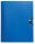 Veloflex Sammelmappe A4 Diamond blau mit Knopf + Gummiband