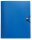Veloflex Sammelmappe A4 Diamond blau mit Knopf + Gummiband