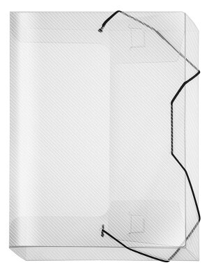 Veloflex Cool-Box A4 Crystal transp. 30mm Füllhöhe
