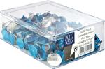 Alco Eckenklammer Aluminium einseitig lackiert blau 1000...