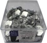 Alco Eckenklammer Aluminium einseitig lackiert silber...