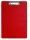 Alco Klemmbrett Kunststoff transparent 230x320mm, rot