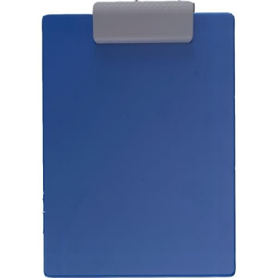 Alco Klemmbrett Kunststoff transparent 230x320mm blau