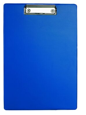 Alco Schreibplatte mit Varioklemme Kunststoff 320x235mm DIN A4 blau
