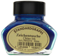 Standardgraph Tusche blau 30ml Glas 1 Stück