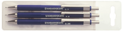 Standardgraph Feinminen-Stift dunkelblaublau Pack