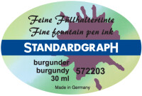 Standardgraph Tinte 30 ml burgunder 1 Stück