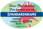 Standardgraph Tinte 30 ml mohnrot 1 Stück