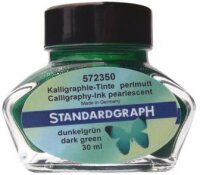 Standardgraph Tinte perlmutt dunkelgrün 30 ml 1...