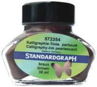 Standardgraph Tinte perlmutt braun 30 ml 1 Stück
