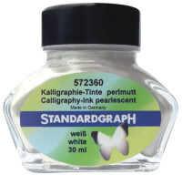 Standardgraph Tinte perlmutt weiß 30 ml 1 Stück