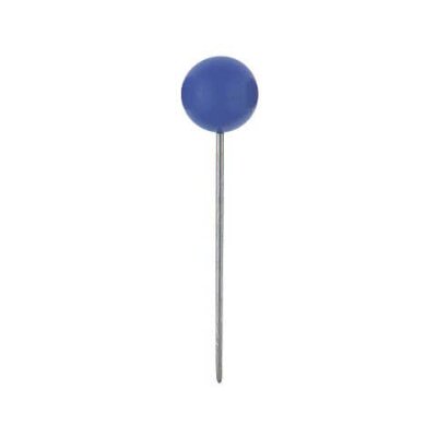 Alco Landkartennadel 16mm Ø5mm blau 100 Stück