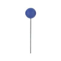 Alco Landkartennadel 16mm Ø5mm blau 100 Stück