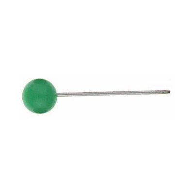 Alco Landkartennadel 16mm Ø5mm dunkelgrün 100 Stück