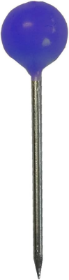 Alco Landkartennadel 16mm Ø5mm kosmosblau 100 Stück