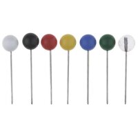 Alco Landkartennadel 16mm Ø5mm weiß 100...