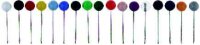 Alco Stoßnadel Kunststoff grau 12mm 50 ST