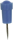 Alco Stoßnadel Kunststoff dunkelblau 12mm 25 ST