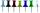 Alco Pinnwandnadel Kunststoff dunkelblau 12mm 20 ST
