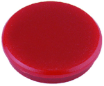 Alco Haftmagnet 7mm Ø 13mm rot 10 Stück