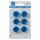 Alco Haftmagnet 7mm Ø 24mm blau 6 Stück