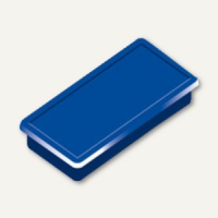 Alco Haftmagnet 23x50x8mm blau 10 Stück