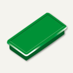 Alco Haftmagnet 23x50x8mm dunkelgrün 10 Stück
