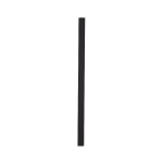 Alco Wandleiste Metall lackiert 5x50cm schwarz