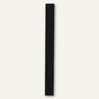 Alco Wandleiste Metall lackiert 5x100cm schwarz