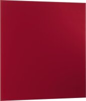 Alco Glastafel 48x48cm rot