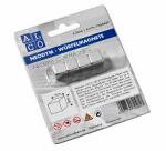 Alco Würfelmagnet Neodym 10x10x10mm silber 4 Stück