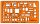 Standardgraph Möblierungsschablone Arch. 1:100 1 Stück