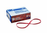 Alco Gummiband Naturkautschuk 4x150mm rot 50g