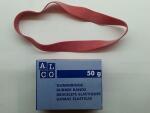 Alco Gummiband Naturkautschuk 17x200mm rot 50g