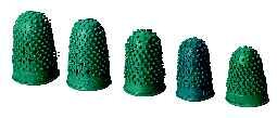 Alco Blattwender Gummi Größe 1 grün