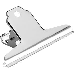 Alco Briefklemmer Metall fabig lackiert 125mm vernickelt 10 Stück