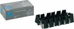 Alco Foldbackklammer Metall vernickelt 15mm schwarz 12...
