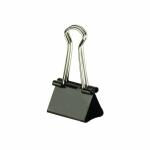 Alco Foldbackklammer Metall vernickelt 25mm schwarz 12...