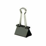 Alco Foldbackklammer Metall vernickelt 32mm schwarz 12...