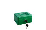 Alco Geldkassette Stahlblech 152x119xx76mm dunkelgrün