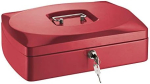 Alco Geldkassette Stahlblech 330x235xx90mm rot