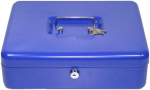 Alco Geldkassette Stahlblech 310x225xx75mm blau