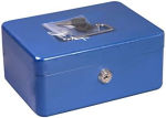 Alco Geldkassette Stahlblech 195x145xx95mm blau