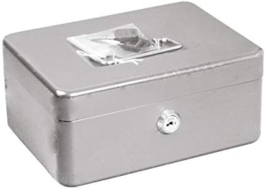 Alco Geldkassette Stahlblech 195x145xx95mm silber