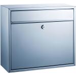 Alco Briefkasten Metall lackiert 360x150x310mm silber