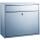 Alco Briefkasten Metall lackiert 360x150x310mm silber